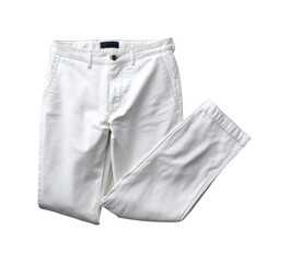 Casual fashion statement pants modern apparel bright environment view isolated on transparent background, png