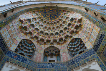 The Abdulaziz-Khan Madrasah in Bukhara