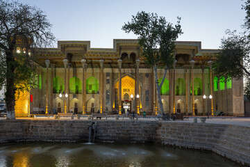 Bolo Haouz Mosque in Bukhara