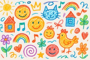 Obraz premium easter seamless pattern