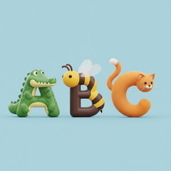 Naklejka premium funny animals