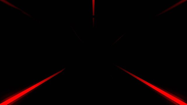 Red and White Spectacular Abstract Strobe Curved Lines Background VJ Loop l 4K