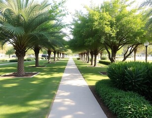 Obraz premium path in the park