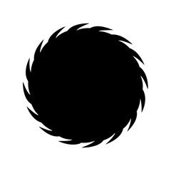 Silhouette of a black-hole