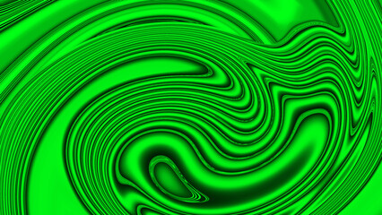 Abstract green color blur gradient glitch 3d background. Swirl textured backdrop. Luxury template. Premium banner. Tech card. Layout. Spiral vortex. Bright hue trippy pattern. VR. Sustainable energy