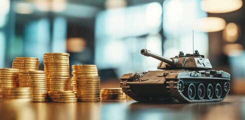 Verteidigung - Symbolbild Rüstungsindustrie und Militärische Aufrüstung in Europa 