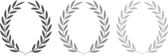 laurel wreath award. transparent png and vector