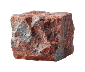 Rock formation exploration natural landscape geological content environment view isolated on transparent background, png