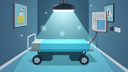 Medical technology An autonomous disinfection robot uses UV light to sanitize patient rooms, logging completion data and sending status alerts to hospital cleaning(3)