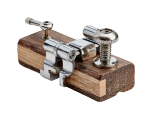 Crafting precision tension adjustment mechanism workshop product engineering isolated on transparent background, png