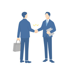 握手をするビジネスマン