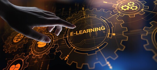 E-Learning Concept: Revolutionizing Education Through Digital Platforms.