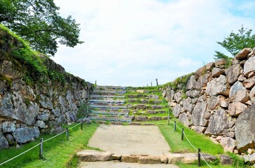 竹田城跡 三の丸枡形虎口