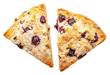 PNG Cranberry Orange Scone dessert scone fruit.