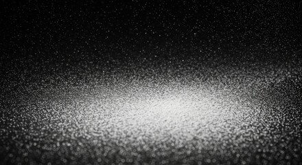 Obraz premium Glimmering Silver Dust Background: Sparkling Texture for Elegant Designs