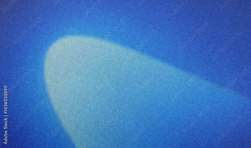 Aufkleber grainy blue color gradient background with noise texture effect, copy space