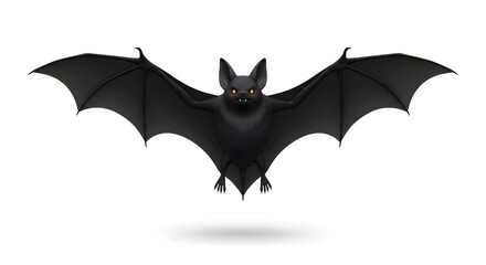 Fototapeta premium Black Bat Flying