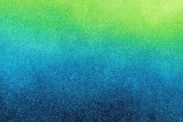 Abstract textured gradient from lime green to deep blue