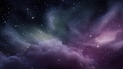 Obraz premium Stunning Colorful Nebula And Starry Night Sky