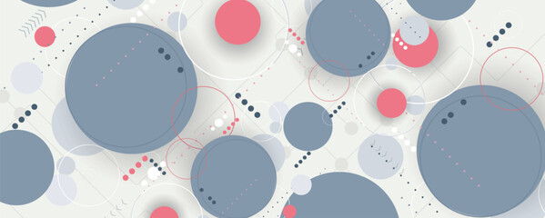 Abstract futuristic technology and science background