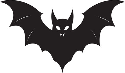  Halloween bat silhouette icon
