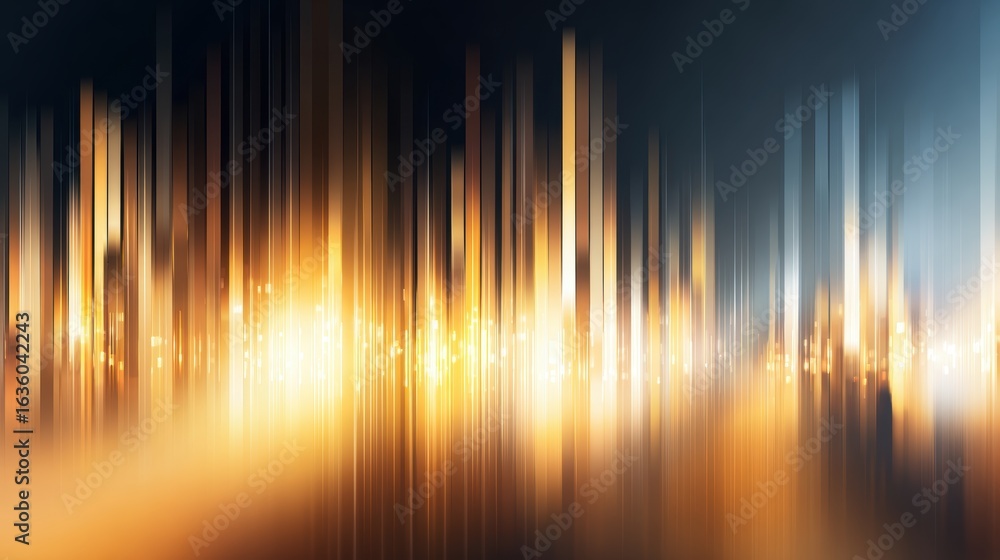 Aufkleber abstract light streaks create a vibrant atmosphere, showcasing a blend of colors and dynamic motion 