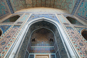 The Ulugh Beg Madrasa in Samarkand