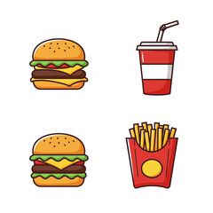 Fast Food Icons