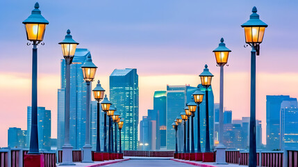 Obraz premium Urban Night View