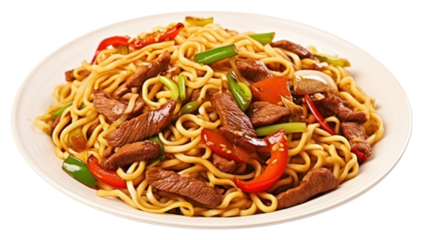 PNG Noodles spaghetti vegetable pasta.