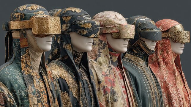 Futuristic Virtual Costumes for Gaming and Social Media