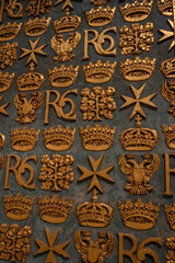Views from the interior of St John's Co-Cathedral in Malta