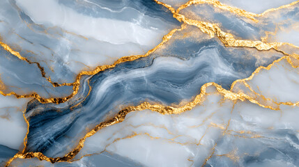 Fototapeta premium Luxurious 4K wallpaper featuring solid marble texture intertwined with rich gold accents, rendered as a high-end 3D illustration perfect for elegant fashion design backgrounds.