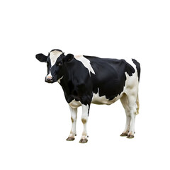 Stunning Holstein Cow: A Majestic Farm Animal Portrait
