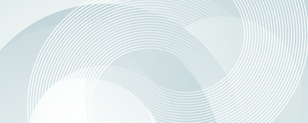 White abstract background with geometric shapes. Minimalist geometric design with a futuristic concept for covers, posters, banners, brochures, presentations and flyers.