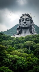 Explore adiyogi shiva statue coimbatore india travel guide and tourism destination landscape view