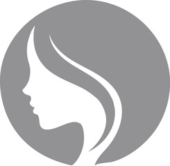 Beauty logo vector art illustration