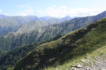 Naklejka premium mountains in the mountains