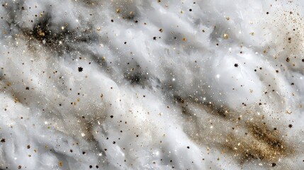 Abstract Marbled Background With Glitter