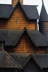 Heddal stave church in Norway