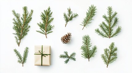 Festive Christmas Gift Arrangement.