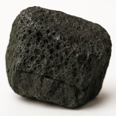 Carbon fossil texture close-up
