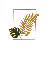 leaf drawn for templates.