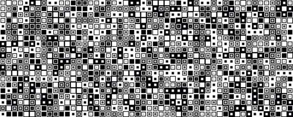 Pixelated abstract background. Black and white abstract mosaic background