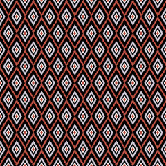 seamless pattern with rhombuses modern background decorative design print vector
