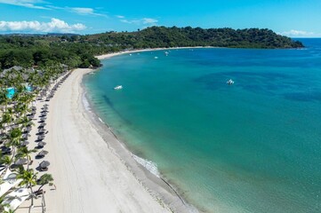 Aerial views of Andilana beach and Cocoa beach, Nosy Be – Madagascar's tropical paradise