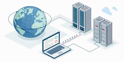 global communication concept