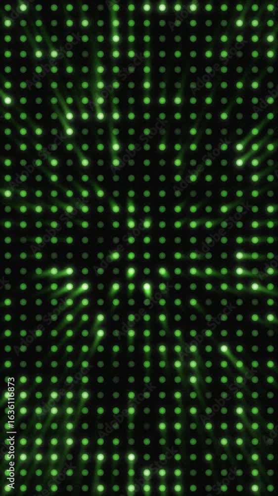 Poster enjoy an enchanting abstract motion background of vibrant green lights and shifting patterns.