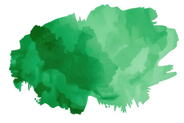 A vibrant splash of emerald, forest, and sage green hues intertwine to create an abstract design.