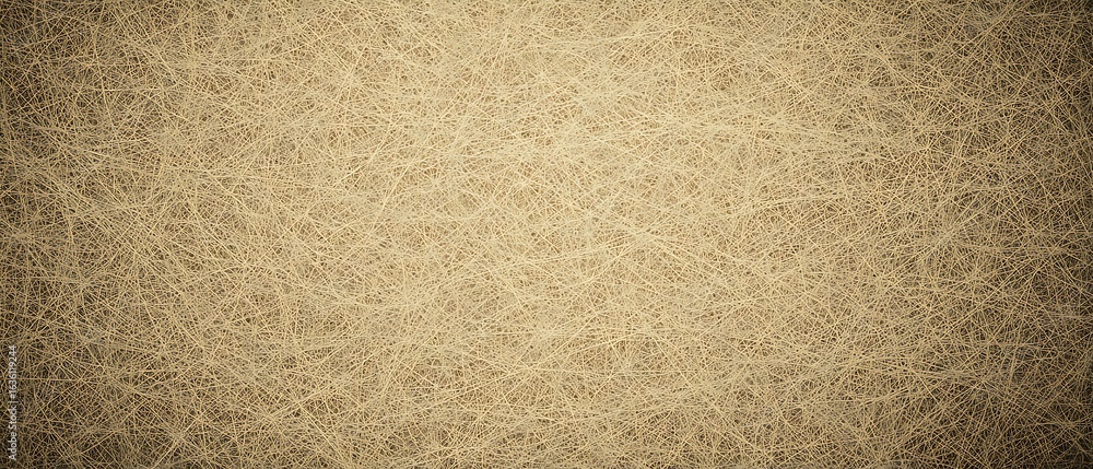 Poster tangled threads create a textured background
